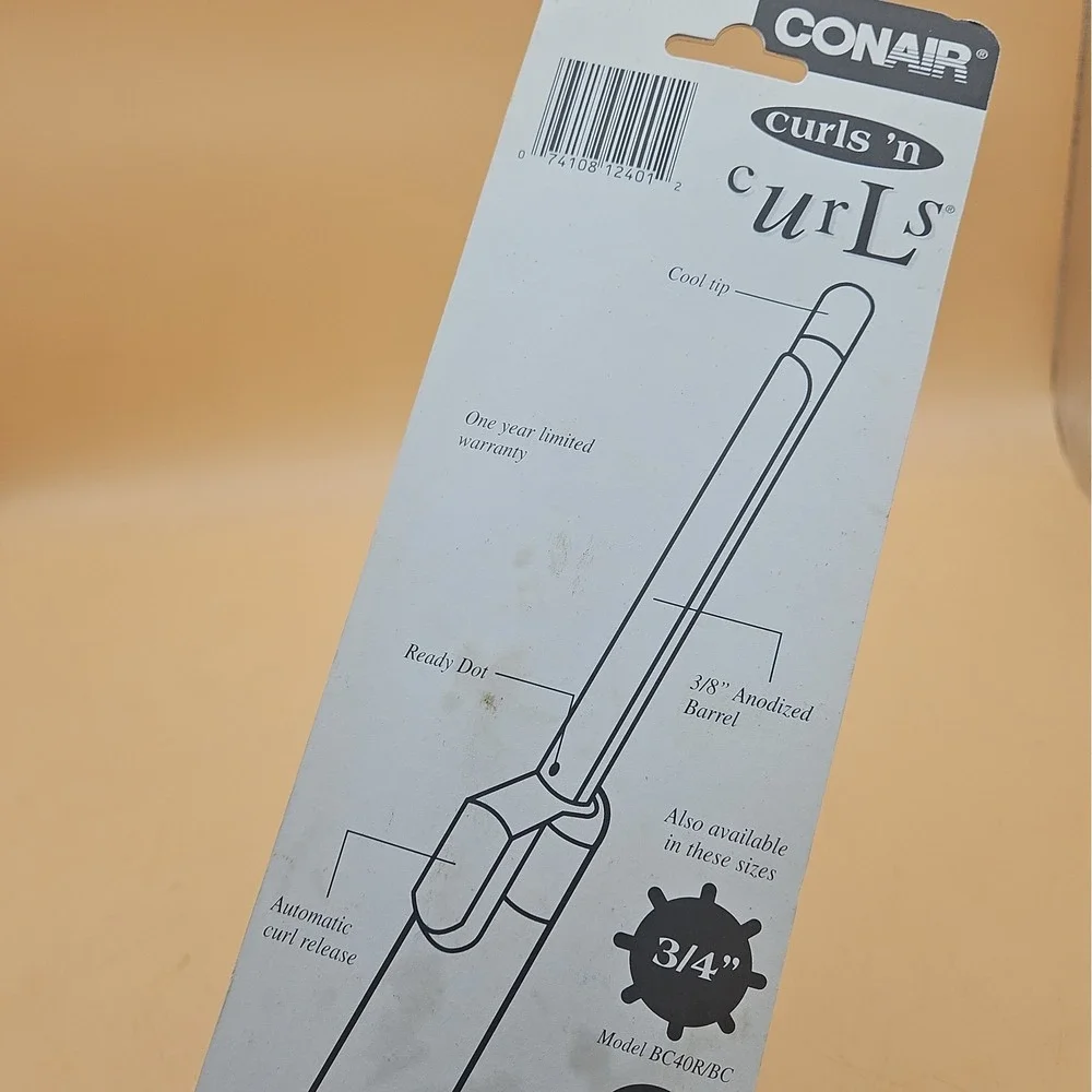 Vintage Conair Curls N Curls Professional 3/8